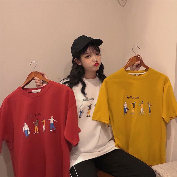 летний новый сыпучие корейских студентов полурукав harajuku моды bf девушки с короткими рукавами футболки корея стиль майка tops, White
летний новый сыпучие корейских студентов полурукав harajuku моды bf девушки с короткими рукавами футболки корея стиль майка tops, White