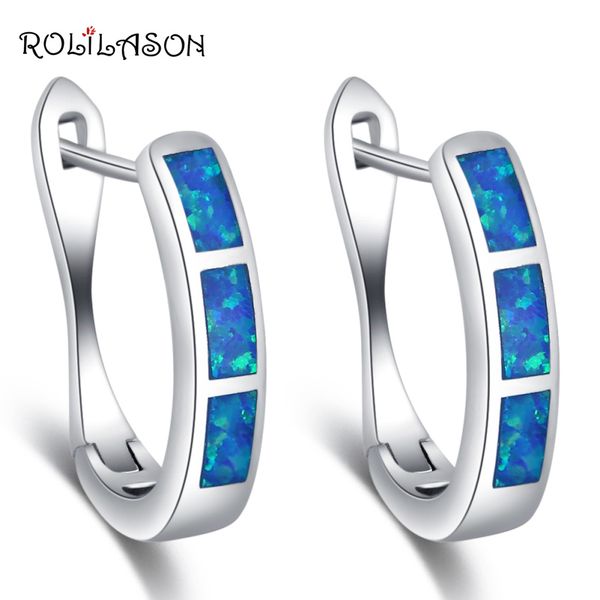 rolilason hoop earrings for women wholesale & retail blue fire opal silver stamped fashion jewelry oe744, Golden;silver
rolilason hoop earrings for women wholesale & retail blue fire opal silver stamped fashion jewelry oe744, Golden;silver