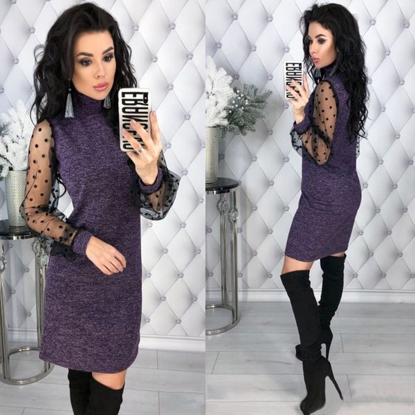 women winter lace patchwork straight dress ladies long sleeve stand collar elegant club dress office lady women mini, Black;gray
women winter lace patchwork straight dress ladies long sleeve stand collar elegant club dress office lady women mini, Black;gray
