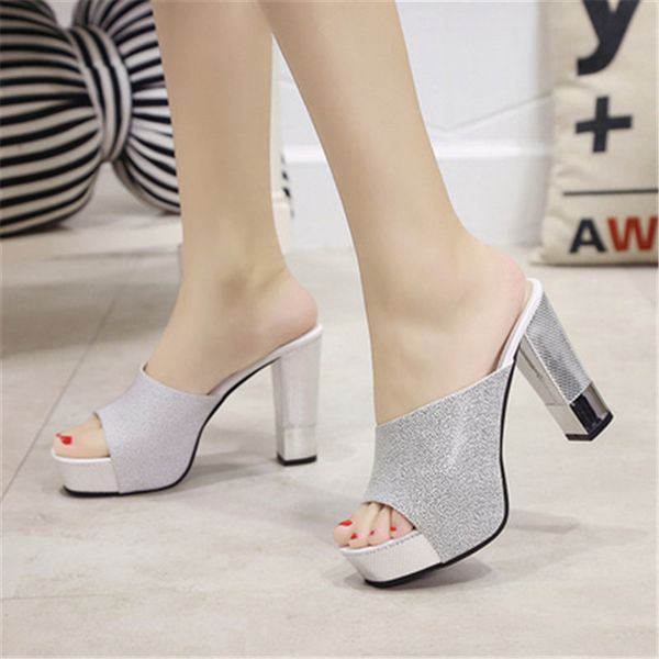 new summer outside slippers women fashion casual scuff pumps peep toe super high chunky 11cm heels platforms slides mules shoes, Black
new summer outside slippers women fashion casual scuff pumps peep toe super high chunky 11cm heels platforms slides mules shoes, Black
