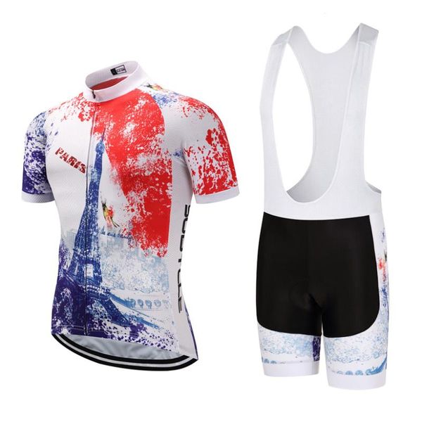 2020 paris team cycling wear 20d gel pads bike shorts ropa ciclismo quick dry mens bicycle clothing short sleeves cycling jersey, Black;blue
2020 paris team cycling wear 20d gel pads bike shorts ropa ciclismo quick dry mens bicycle clothing short sleeves cycling jersey, Black;blue