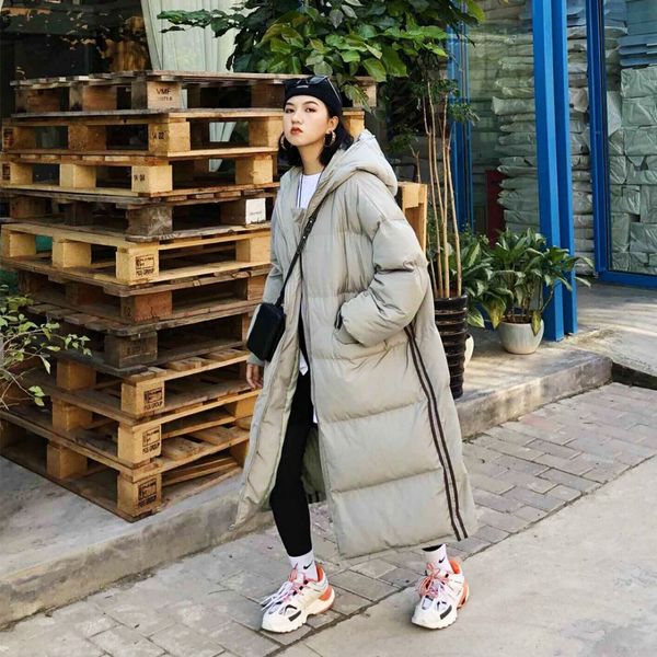 jasmine loose large size female bf cap stitching stripes in long and thick coat cotton parkas coats, Black
jasmine loose large size female bf cap stitching stripes in long and thick coat cotton parkas coats, Black