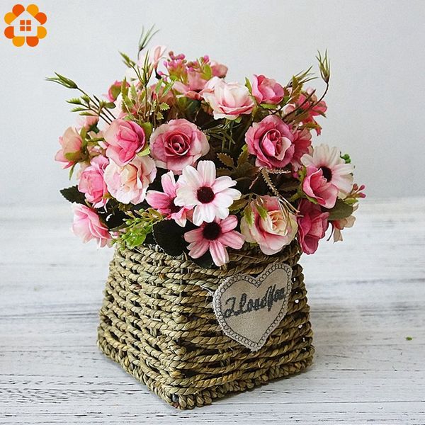 1bouquet красочные искусственные европейские шелковые цветы ромашки цветочный букет для diy свадьба декор главная вазы украшения
1bouquet красочные искусственные европейские шелковые цветы ромашки цветочный букет для diy свадьба декор главная вазы украшения