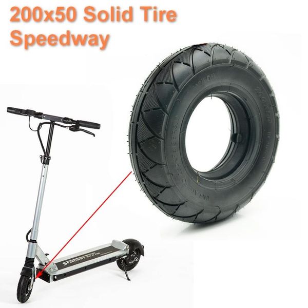 speedway mini electric scooter 200x50 твердая шина бескамерная шина переднее колесо взрывозащищенная шина
speedway mini electric scooter 200x50 твердая шина бескамерная шина переднее колесо взрывозащищенная шина