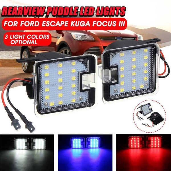 2x led side mirror puddle lights led courtesy lamps for /c-max/focus/kuga/escape/mondeo iv/s-max
2x led side mirror puddle lights led courtesy lamps for /c-max/focus/kuga/escape/mondeo iv/s-max