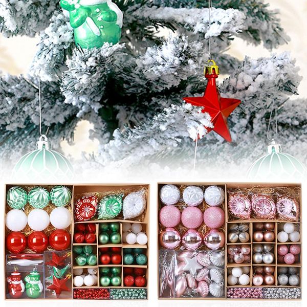 90pcs christmas pendant christmas ball baubles pendant tree decoration xmas hanging ornement party home decor
90pcs christmas pendant christmas ball baubles pendant tree decoration xmas hanging ornement party home decor