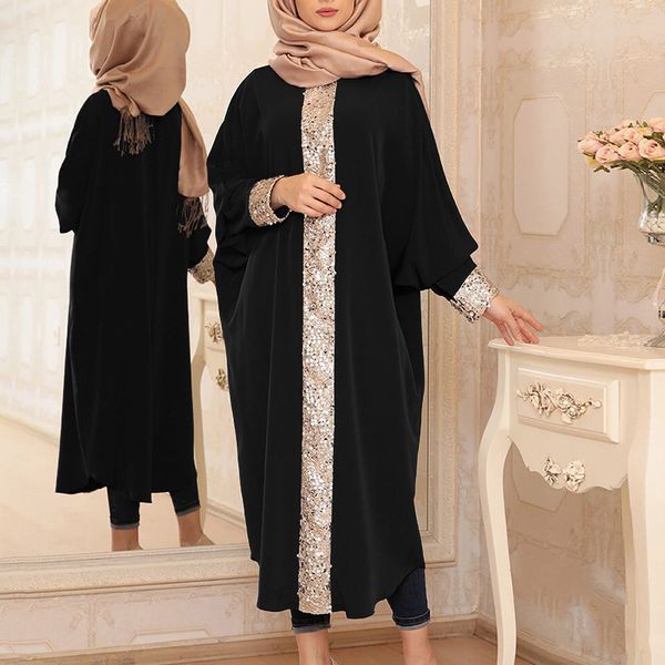 fashion saudi arabia long sleeve women's sequin dress middle eastern muslim ethnic dress turkey ramadan islamic prayer, Red
fashion saudi arabia long sleeve women's sequin dress middle eastern muslim ethnic dress turkey ramadan islamic prayer, Red