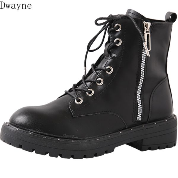 boots female british wind 2019 new wild short boots flat bottom thick with thick handsome motorcycle, Black
boots female british wind 2019 new wild short boots flat bottom thick with thick handsome motorcycle, Black