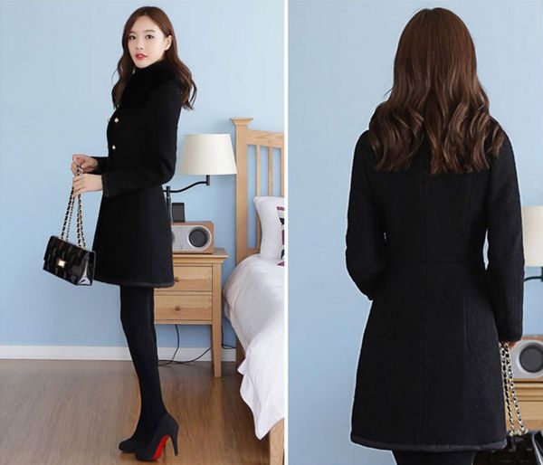 autumn winter thick double-faced woolen coat wool female style nizi winter woolen coat windbreaker fur collar detachable 2020 hot, Tan;black
autumn winter thick double-faced woolen coat wool female style nizi winter woolen coat windbreaker fur collar detachable 2020 hot, Tan;black