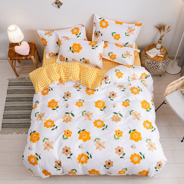 classic bedding sets comforter quilt cover duvet set full king double single size yellow 220x240cm bedclothes home textile
classic bedding sets comforter quilt cover duvet set full king double single size yellow 220x240cm bedclothes home textile