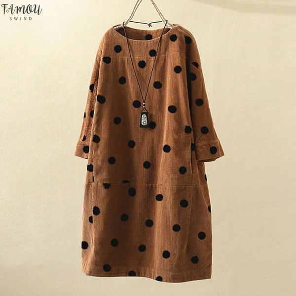 women's loose vintage dress dot printed large size casual dress lady's brown plus size mini dress roman big size dresses#1017x20, Black;gray
women's loose vintage dress dot printed large size casual dress lady's brown plus size mini dress roman big size dresses#1017x20, Black;gray