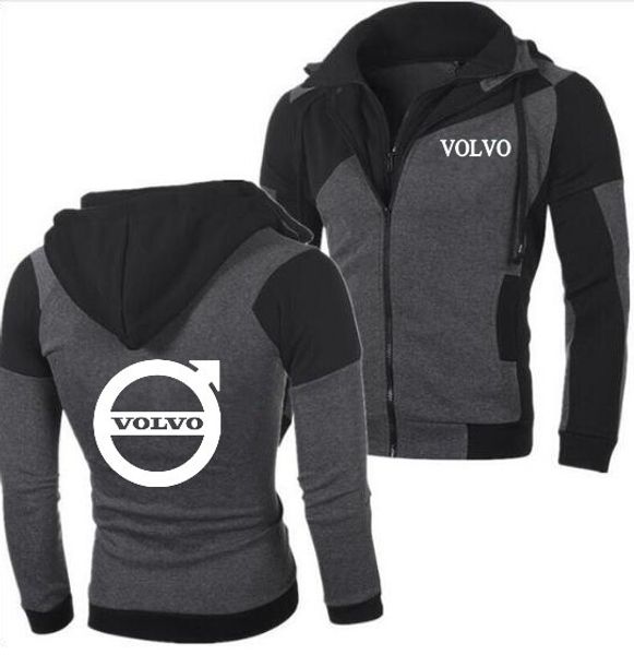 2019 volvo men's new hoodie personality color double zip hooded cardigan slim fitting ing, Black
2019 volvo men's new hoodie personality color double zip hooded cardigan slim fitting ing, Black