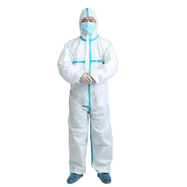 smms non-woven white coverall hazmat suit protection protective disposable isolation gown anti-virus clothing factory safety clothing
smms non-woven white coverall hazmat suit protection protective disposable isolation gown anti-virus clothing factory safety clothing