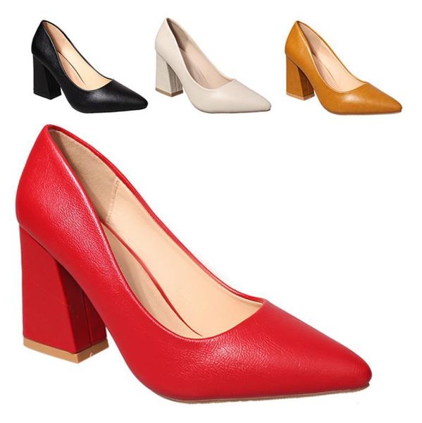 in the middle with 4cm.6cm.8cm single shoes female thick with patent leather pointed shoes soft leather wild 33 40 41 yards, Black
in the middle with 4cm.6cm.8cm single shoes female thick with patent leather pointed shoes soft leather wild 33 40 41 yards, Black