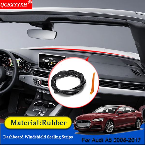 qcbxyyxh car-styling rubber anti-noise soundproof dustproof car dashboard windshield sealing strips parts for a5 2008-2017
qcbxyyxh car-styling rubber anti-noise soundproof dustproof car dashboard windshield sealing strips parts for a5 2008-2017