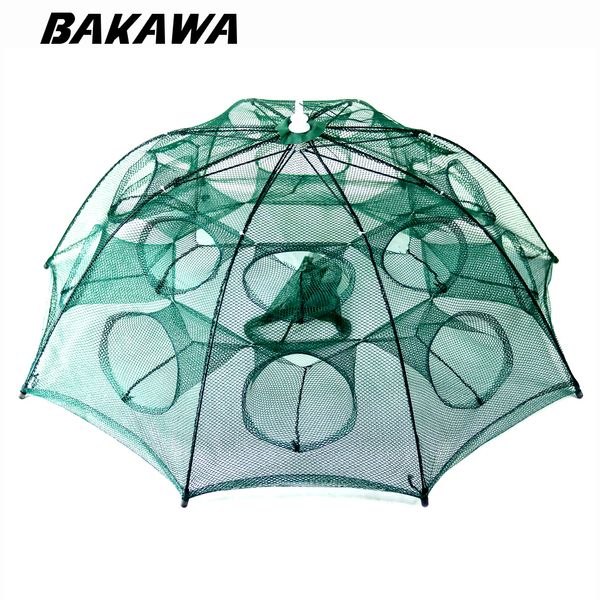 cast net shrimp cage automatic folding fishing net lobster cage fishing trap mesh 4~20 holes network equipm
cast net shrimp cage automatic folding fishing net lobster cage fishing trap mesh 4~20 holes network equipm