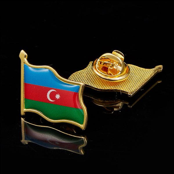 30pcs azerbaijan country flag gold plated waving craft national lapel pin badge brooch
30pcs azerbaijan country flag gold plated waving craft national lapel pin badge brooch