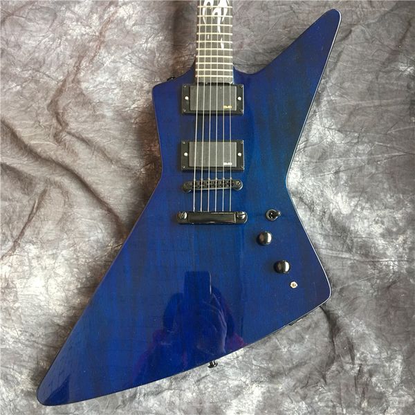 firebird electric guitar black hardware, transparent blue, fingerboard sun fire inlaid rosewood fingerboard, ing
firebird electric guitar black hardware, transparent blue, fingerboard sun fire inlaid rosewood fingerboard, ing
