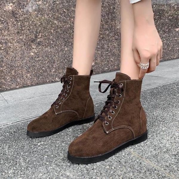 autumn 2019 boots mid barrel suede flat sole artificial short plush fashion atmosphere elegant solid color warm women's shoes, Black
autumn 2019 boots mid barrel suede flat sole artificial short plush fashion atmosphere elegant solid color warm women's shoes, Black