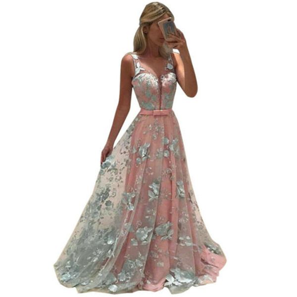 womens lace flower dress summer chiffon dress formal ball gown prom bridesmaid long maxi dresses fashion lady high quality, Black;gray
womens lace flower dress summer chiffon dress formal ball gown prom bridesmaid long maxi dresses fashion lady high quality, Black;gray