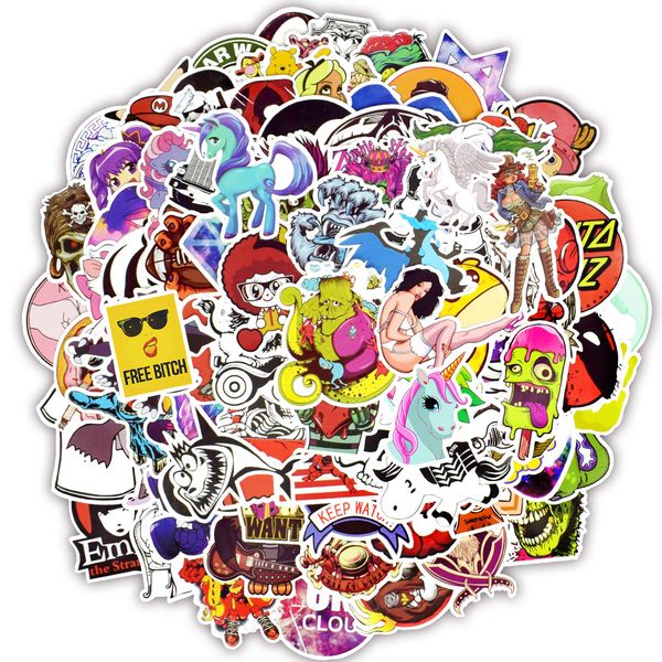 150-500 pcs mixed random stickers graffiti funny anime waterproof rock cool jdm brand sticker for lapskateboard suitcase car
150-500 pcs mixed random stickers graffiti funny anime waterproof rock cool jdm brand sticker for lapskateboard suitcase car