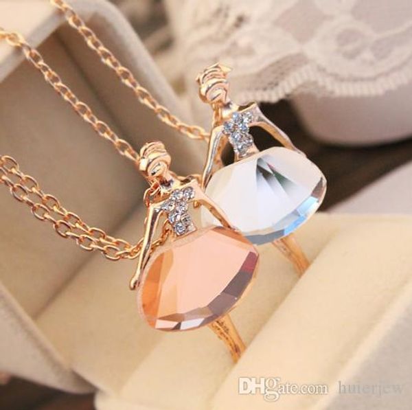 statement necklaces sweet charming full of crystal necklaces ballet girl pendants long sweater chain necklaces, Silver
statement necklaces sweet charming full of crystal necklaces ballet girl pendants long sweater chain necklaces, Silver