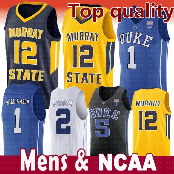 2019 мужская ncaa duke blue devils jersey 1 zion williamson 5 rj barrett 2 красноватый королевский синий черный белый колледж баскетбольные, Black
2019 мужская ncaa duke blue devils jersey 1 zion williamson 5 rj barrett 2 красноватый королевский синий черный белый колледж баскетбольные, Black