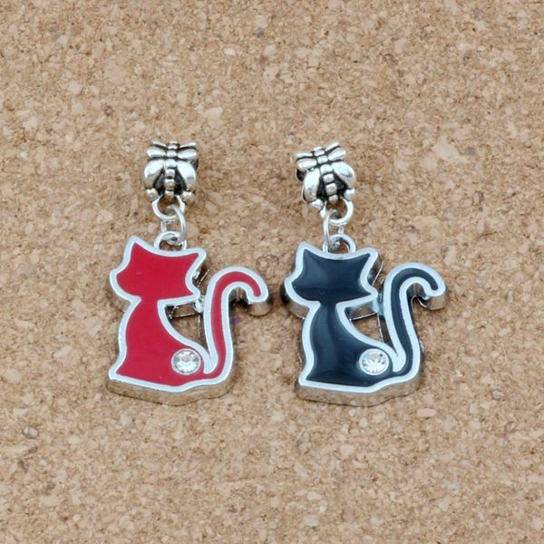 40pcs / много черный / красный эмаль cat сплава мотаться charm beads шарма ожерелье diy аксессуары 20.2x35mm a-525a, Bronze;silver
40pcs / много черный / красный эмаль cat сплава мотаться charm beads шарма ожерелье diy аксессуары 20.2x35mm a-525a, Bronze;silver