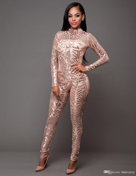 high-end custom black white golden sequin jumpsuit 2019 fall womens long-sleeve high stretch party club bodycon rompers
high-end custom black white golden sequin jumpsuit 2019 fall womens long-sleeve high stretch party club bodycon rompers