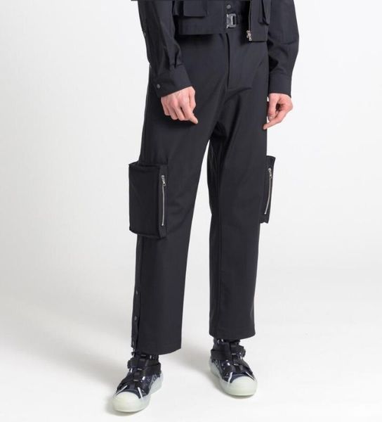 27-46 2020 new men's clothing hair stylist gd fashion hip hop street tooling pants plus size costumes, Black
27-46 2020 new men's clothing hair stylist gd fashion hip hop street tooling pants plus size costumes, Black