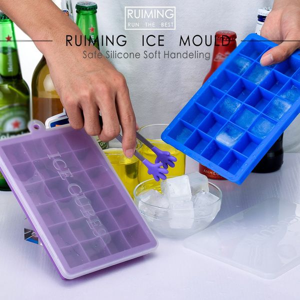 with lid ice tray 24 grids eco-friendly ice cube maker square cavity tray fruits sugar chocolate desserts mold silicone
with lid ice tray 24 grids eco-friendly ice cube maker square cavity tray fruits sugar chocolate desserts mold silicone