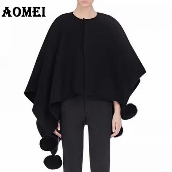women autumn winter wool knitted sweater irregular length with hair bulb femme pullovers clothes black camel loose coat, White;black
women autumn winter wool knitted sweater irregular length with hair bulb femme pullovers clothes black camel loose coat, White;black