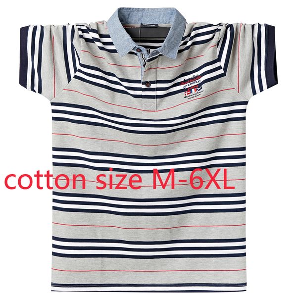 new arrival fashion super large summer short sleeve stripe cotton casual striped wide-waisted plus size mlxl2xl3xl4xl5xl6xl, White;black
new arrival fashion super large summer short sleeve stripe cotton casual striped wide-waisted plus size mlxl2xl3xl4xl5xl6xl, White;black