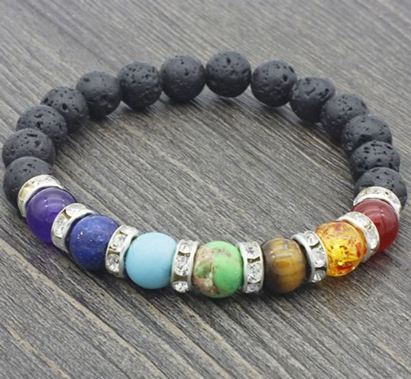 8mm vbr435 mulitcolor rainbow elastic agate onyx lava bracelet energy healing balance prayer reiki chakra buddha yoga bangles, Black
8mm vbr435 mulitcolor rainbow elastic agate onyx lava bracelet energy healing balance prayer reiki chakra buddha yoga bangles, Black