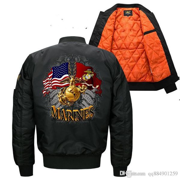 2020 bomber men jackets air force one pilot cotton coat military fashion jacket big size autumn winter designer jacket, Black;brown
2020 bomber men jackets air force one pilot cotton coat military fashion jacket big size autumn winter designer jacket, Black;brown