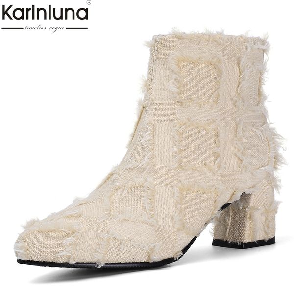 women's 2019 fashion big size 34-45 add fur winter boots women shoes chunky heels shoes woman ankle boots female, Black
women's 2019 fashion big size 34-45 add fur winter boots women shoes chunky heels shoes woman ankle boots female, Black