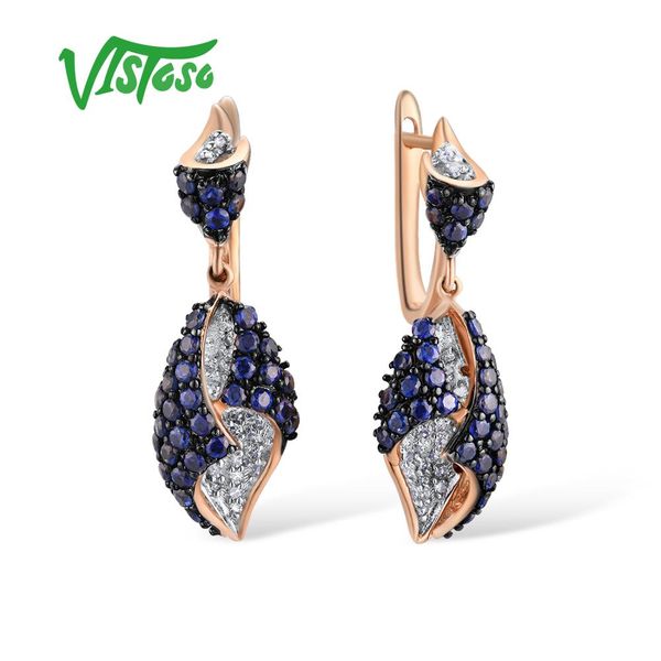 vistoso gold earrings for women genuine 14k 585 rose gold sparkling diamond created sapphire gorgeous drop earrings fine jewelry, Golden;silver
vistoso gold earrings for women genuine 14k 585 rose gold sparkling diamond created sapphire gorgeous drop earrings fine jewelry, Golden;silver