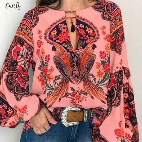 s 5xl women bohemian clothing blouse shirt vintage floral print ladies blouses blusa feminina plus size, White
s 5xl women bohemian clothing blouse shirt vintage floral print ladies blouses blusa feminina plus size, White