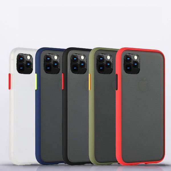 case for iphone 11 pro max xs max xr soft-touch cover for iphone x 7 8 plus case