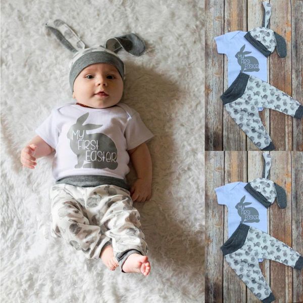 roupa infantil новорожденный девочка мальчик мультфильм первая пасха 3d наряды комбинезон шляпа брюки набор детская одежда пасха, White
roupa infantil новорожденный девочка мальчик мультфильм первая пасха 3d наряды комбинезон шляпа брюки набор детская одежда пасха, White