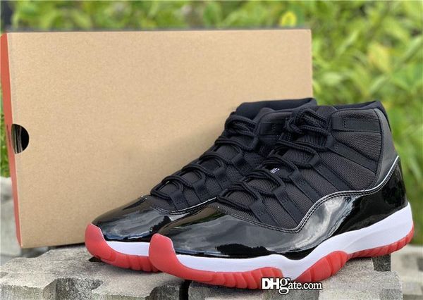 high authentic air 11 bred men basketball shoes black true red white classic real carbon fiber 11s retro mans sports sneakers 378037-061
high authentic air 11 bred men basketball shoes black true red white classic real carbon fiber 11s retro mans sports sneakers 378037-061