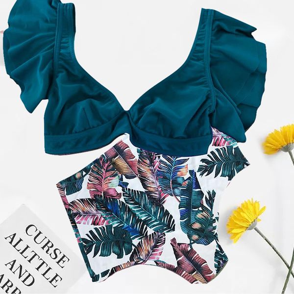 new bikini 2020 push up ruffle bikini 2020 mujer plus size swimwear women swimsuit tankini brazilian biquini high waisted
new bikini 2020 push up ruffle bikini 2020 mujer plus size swimwear women swimsuit tankini brazilian biquini high waisted