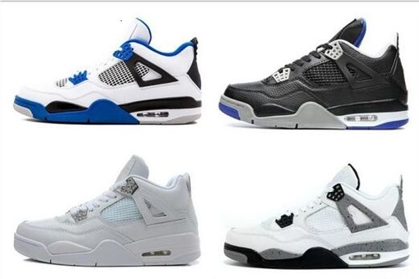 2019 classic 4 4s toro bravo fear pack white cement mens women basketball shoes sneakers with box bred high sports shoes sizes 5.5-13
2019 classic 4 4s toro bravo fear pack white cement mens women basketball shoes sneakers with box bred high sports shoes sizes 5.5-13