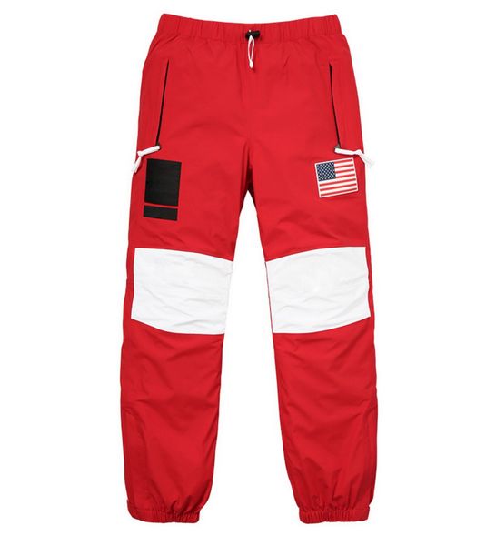 17ss box logo flag punch pants designer men women trousers fashion gore tex pant s~xl, Black
17ss box logo flag punch pants designer men women trousers fashion gore tex pant s~xl, Black