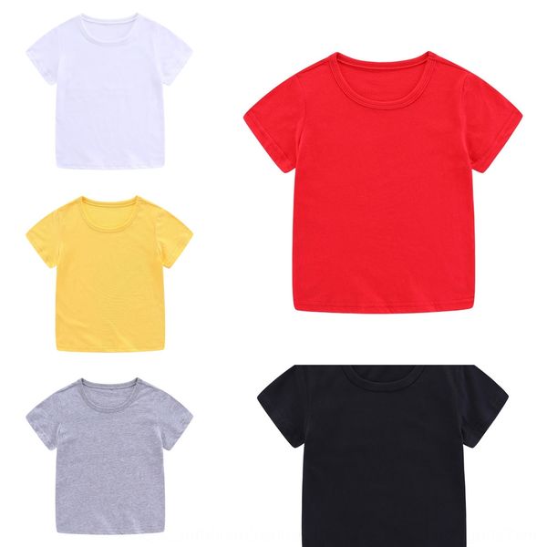 gjadc solid color short-sleeved summer children's t-shirt cotton baby's cultural shirt multicolor small and medium-sized children, Blue
gjadc solid color short-sleeved summer children's t-shirt cotton baby's cultural shirt multicolor small and medium-sized children, Blue