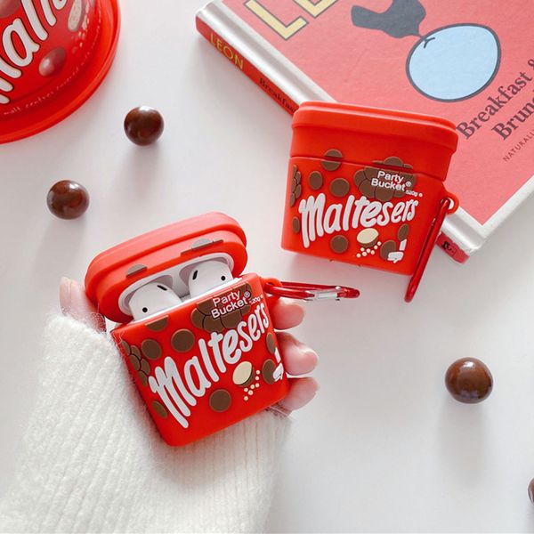 chocolate wireless bluetooth earphone case for airpods 1/2/pro cute 3d soft silicone headset cove headphone case
chocolate wireless bluetooth earphone case for airpods 1/2/pro cute 3d soft silicone headset cove headphone case