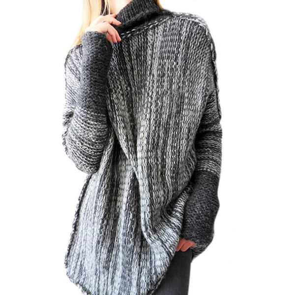 2019 spring and autumn new version loose women's fashion high round neck thick section contrast color pullover sweater s272, White;black
2019 spring and autumn new version loose women's fashion high round neck thick section contrast color pullover sweater s272, White;black