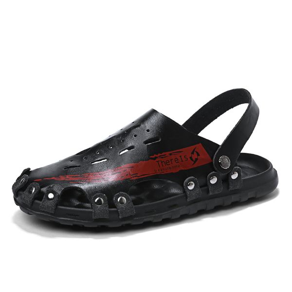 sandals men leather breathable flat men's sandals casual outdoor sandeles for men summer plus size fashion 2020, Black
sandals men leather breathable flat men's sandals casual outdoor sandeles for men summer plus size fashion 2020, Black