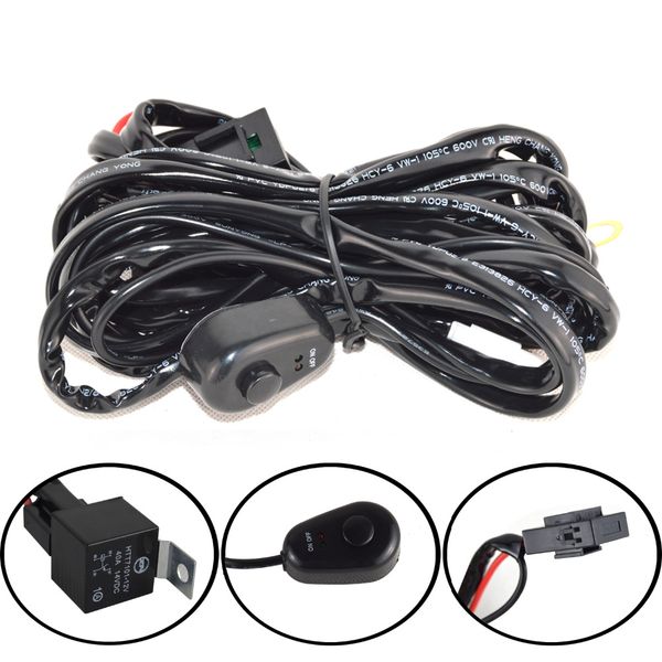 car led light bar wire 3m 12v 24v 40a wiring harness relay loom cable kit fuse for auto driving offroad led work lamp
car led light bar wire 3m 12v 24v 40a wiring harness relay loom cable kit fuse for auto driving offroad led work lamp