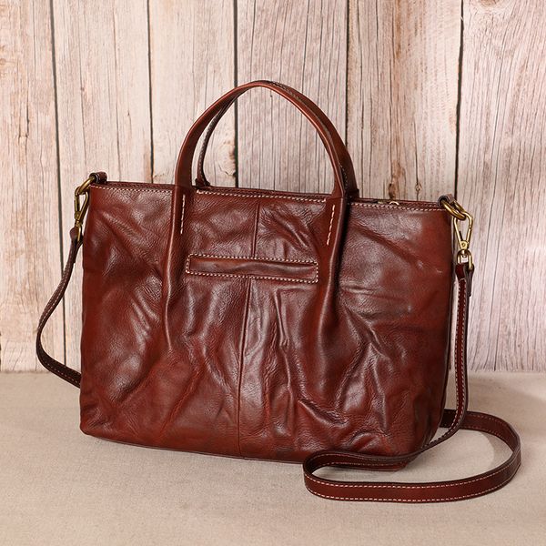 hugwiser new hand-made leather retro generous women handbag full-grain leather large capacity solid shoulder bag graceful
hugwiser new hand-made leather retro generous women handbag full-grain leather large capacity solid shoulder bag graceful